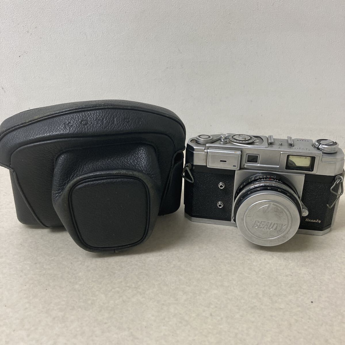 0805O5 Beauty ビューティ レンジファインダー フィルムカメラ Super L LENS レンズ CANTER-S 1:1.9 45mm シャッター切れ確認済み