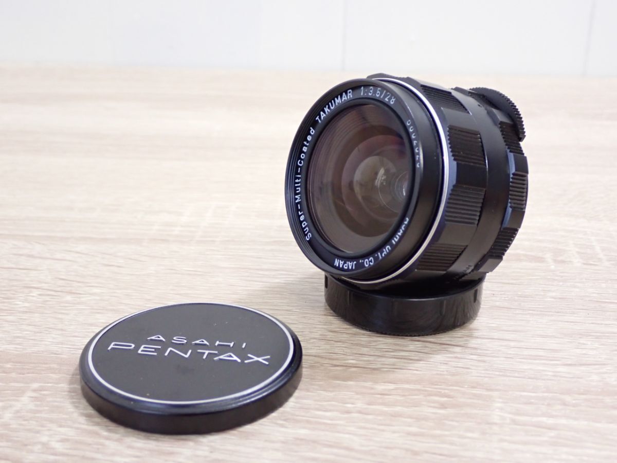 三MI285/6〇PENTAX Super-Multi-Coated TAKUMAR 28mm F3.5 M42マウント 旭光学 ペンタックス SMC スーパーマルチコート タクマー 中古品〇