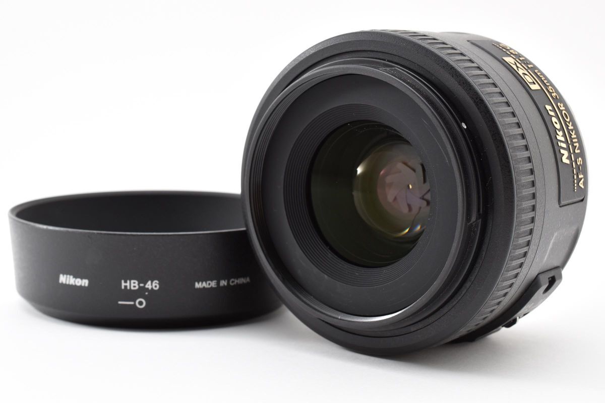 ★美品★ ニコン NIKON AF-S DX NIKKOR 35mm F1.8G #5663W0888