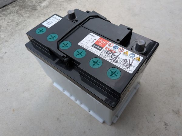 375LN2 GS YUASA ユアサ ecoR 2023年製 日本製 ノア ヴォクシー エスクァイア アルファード ヴェルファイア C-HR など