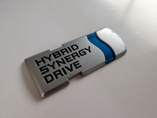 トヨタ HYBRID SYNERGY DRIVE 純正エンブレム 75445-52020 送料無料