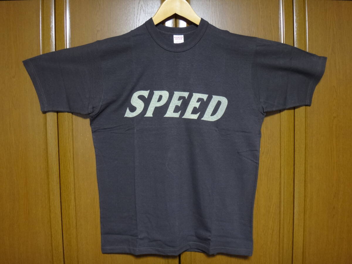 FREEWHEELERS（フリーホイーラーズ）Tシャツ 「SPEED GO BUDDY」 sizeL JET BLACK/ジェットブラック