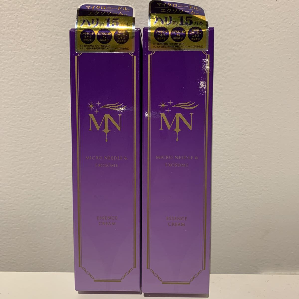 新品未使用品　定価10000円！モイスチュアジェルMN マイクロニードル　日本製 美容クリーム モイスチャーアクリームMN ２本売り