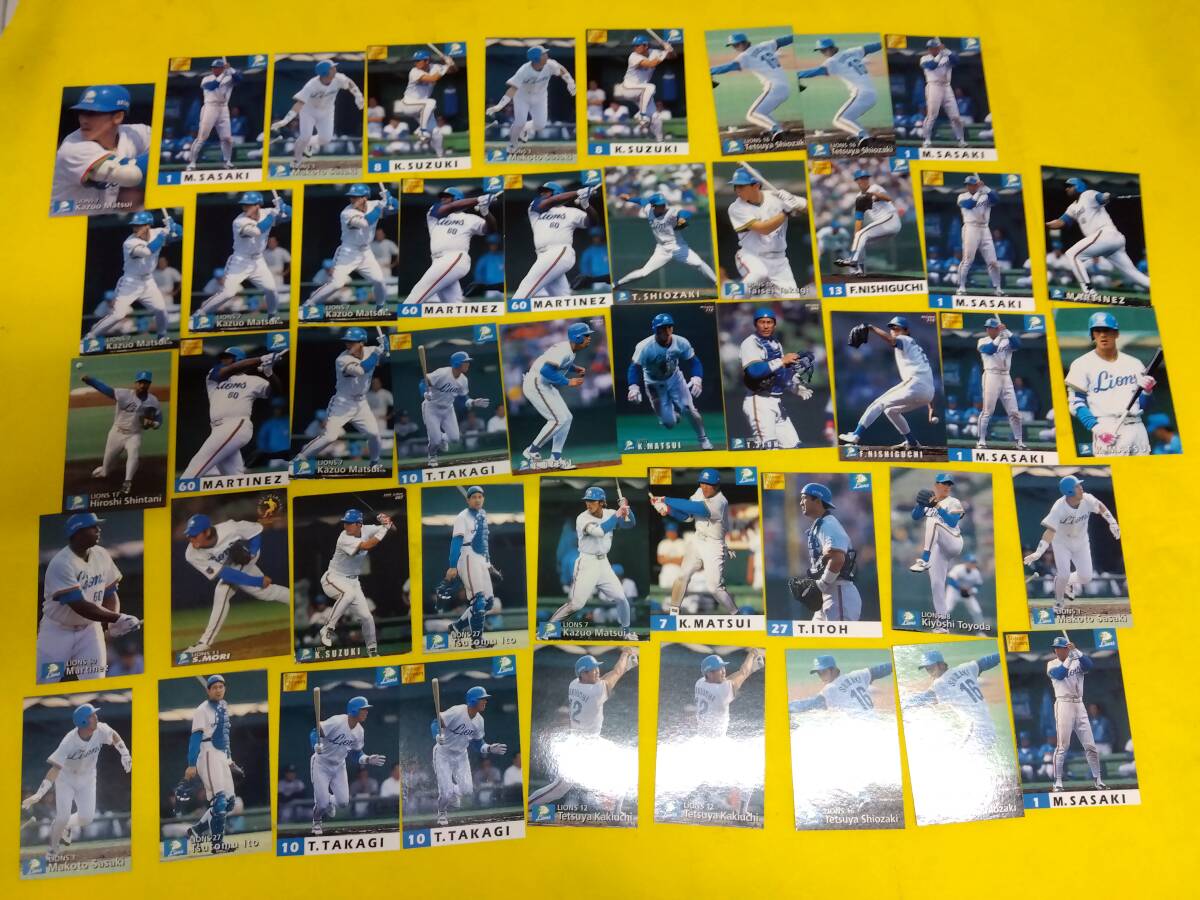 カルビープロ野球チップス 西武ライオン 45枚
