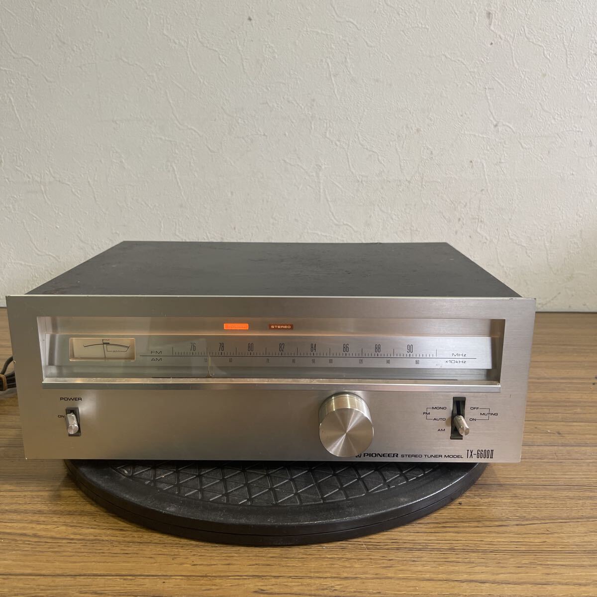 4X PIONEER TX-6600Ⅱ STEREO TUNER チューナー FM AM