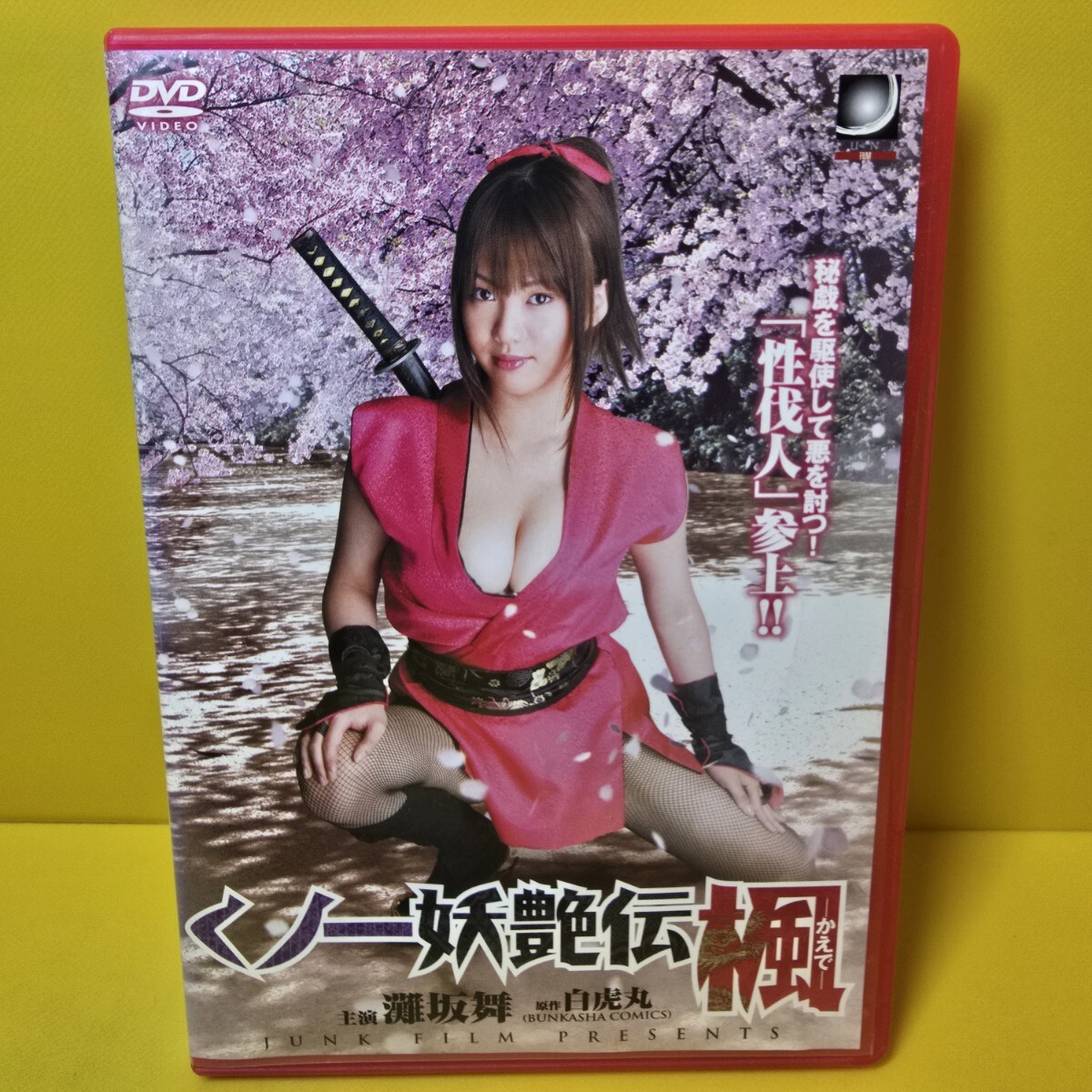 ※新品ケース交換済み　くノ一妖艶伝 楓 　 灘坂舞今野 由愛佐倉美代子出演 DVD 