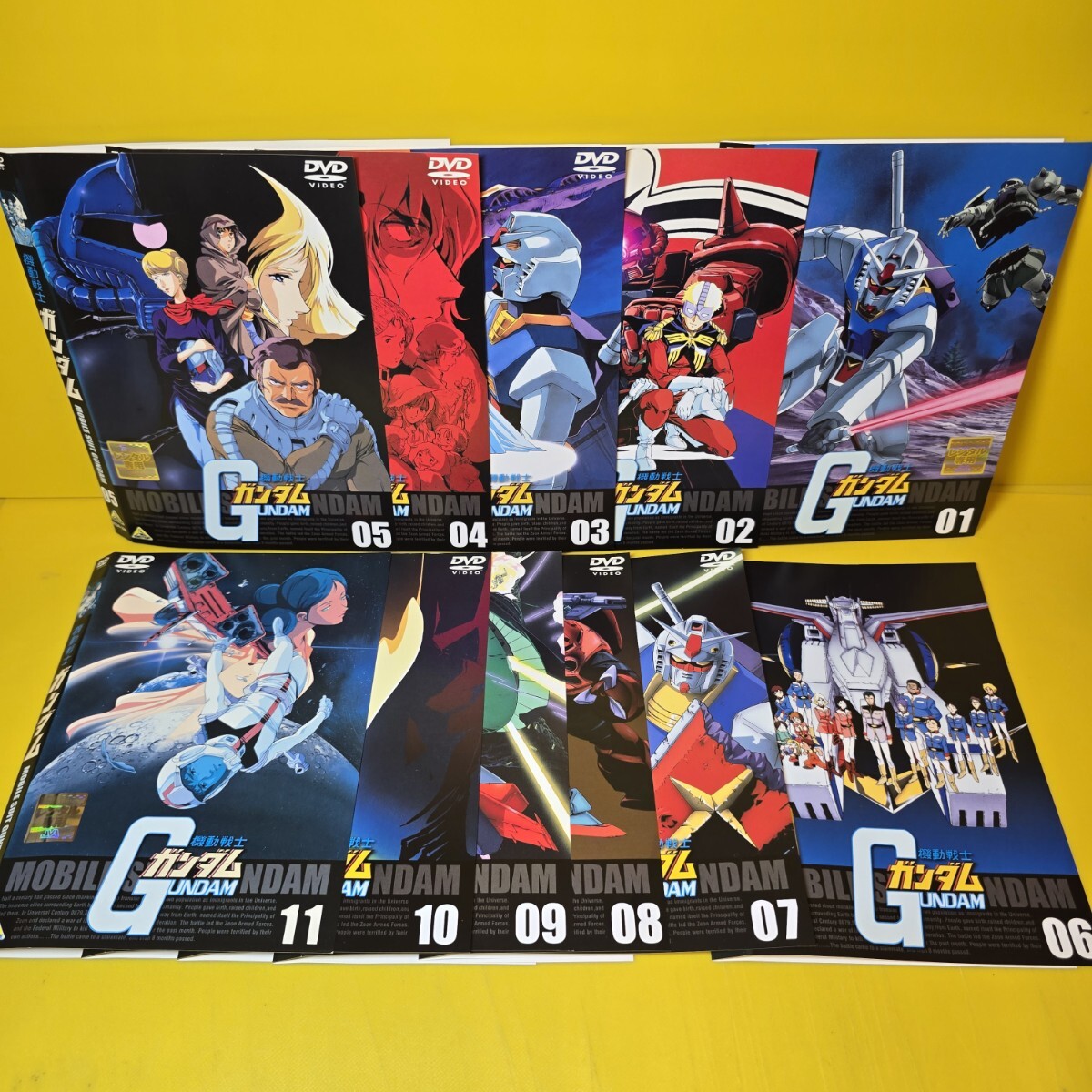 機動戦士ガンダム DVD 全11巻セット