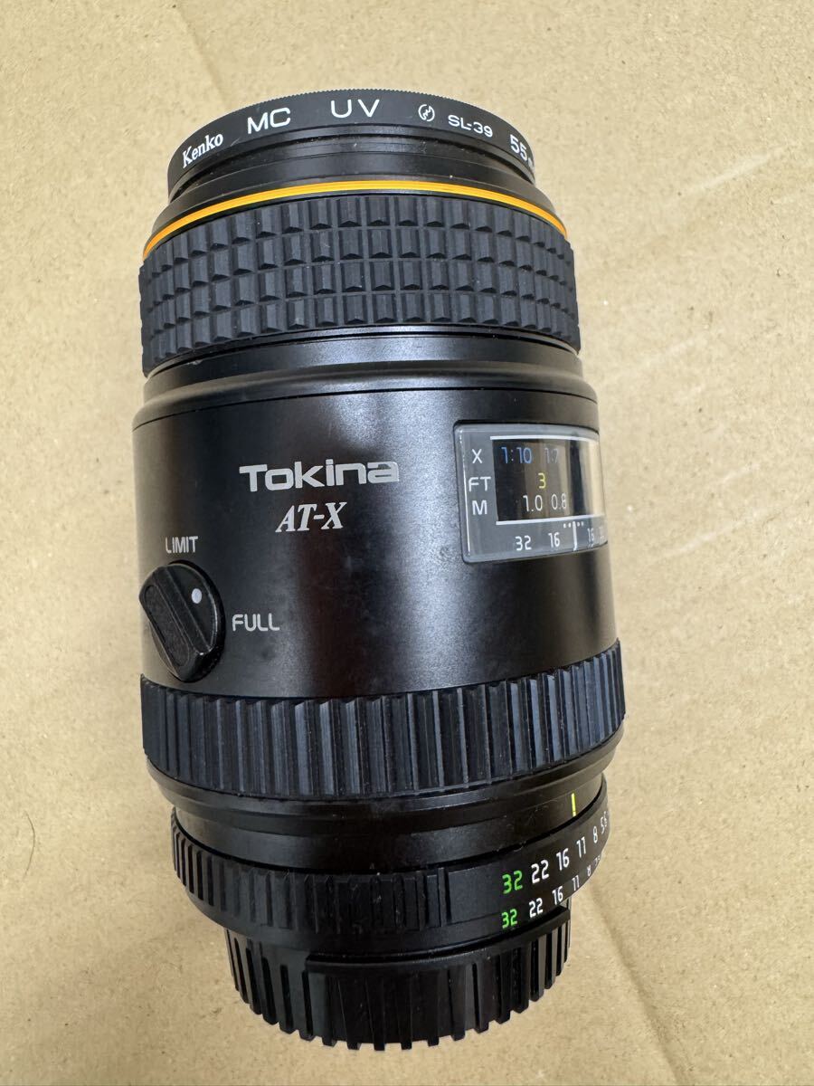 TOKINA 交換レンズ AT-X AF 100 macro 100mm Φ55 ジャンク【Z】