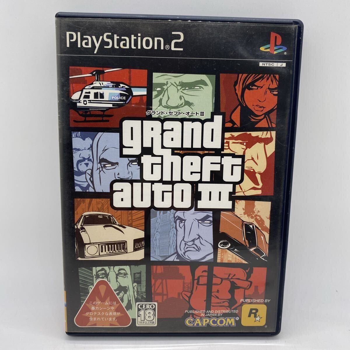 グランド・セフト・オートIII Grand Theft Auto III カプコン　　　　　　　　　　　　プレイステーション２ソフト