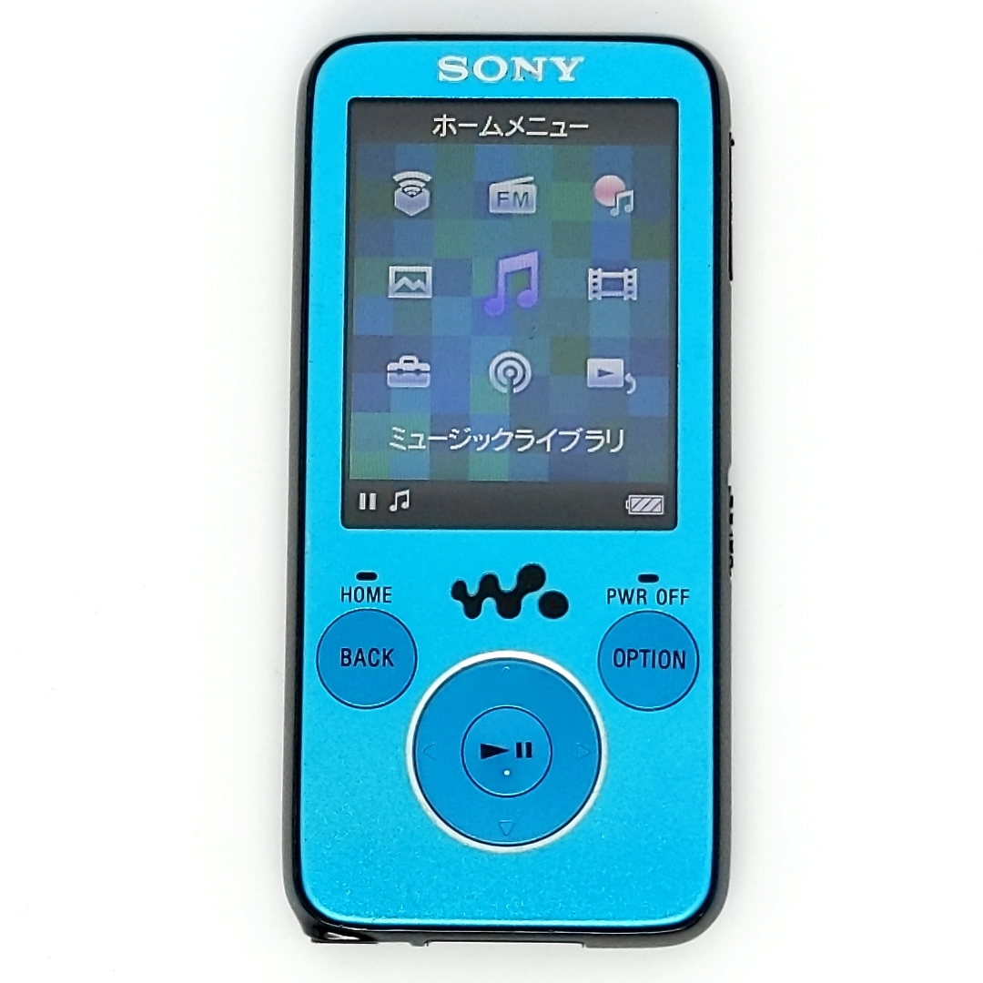 動作品★SONY ウォークマン NW-S636F 4GB ブルー ソニー デジタルMP3オーディオプレーヤー WALKMAN Digital Audio Player 4217