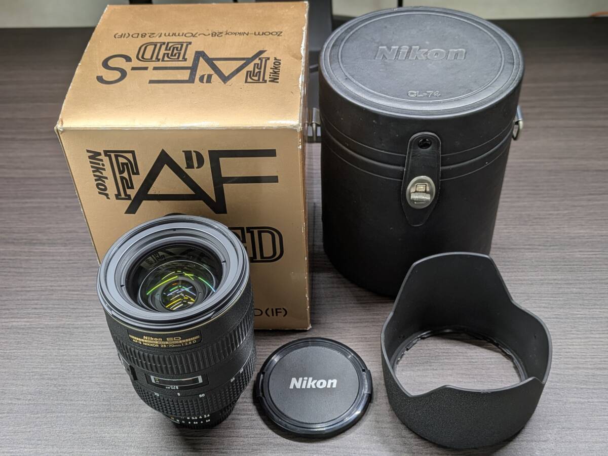 ★ Nikon ニコン AF-S 28-70mm f/2.8 D ED カメラレンズ オートフォーカス 中古★ #571