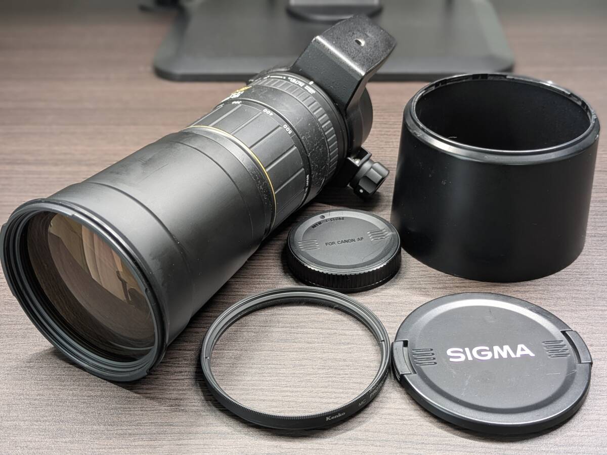 ★ SIGMA シグマ 170-500mm F5-6.3 APO Canon EFマウント ズームレンズ カメラレンズ オートフォーカス 中古★ #570