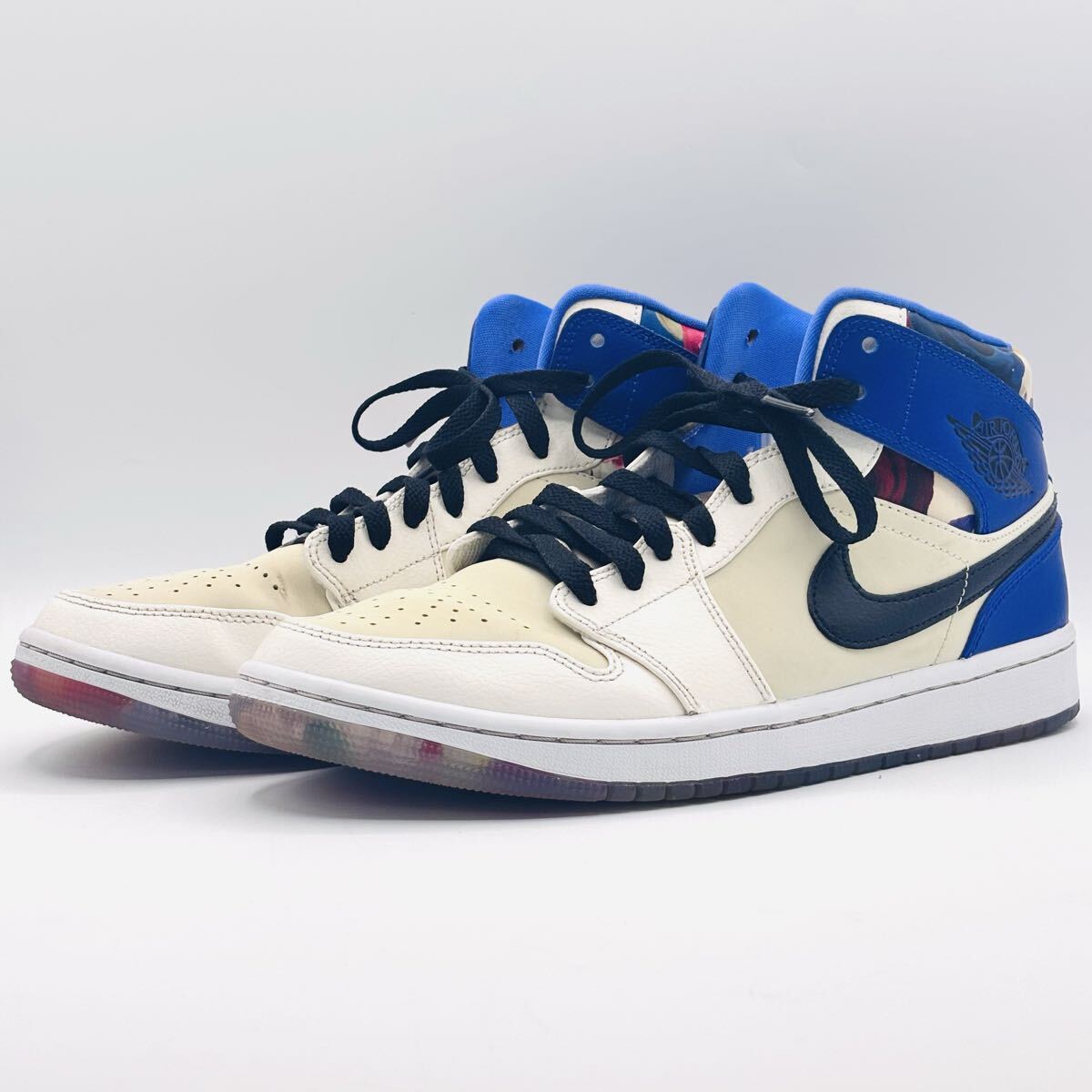 【オススメ】☆ NIKE Air Jordan 1Mid SE ナイキ エアジョーダン バレンタインデー・フラワーズ FD4330-101 ☆ スニーカー / 27.5㎝