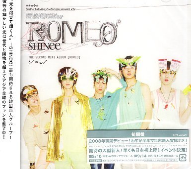 ■ SHINee / シャイニー ( 韓国の男性5人組グループ ) 初回限定盤 CD+DVD♪ [ ROMEO ] 新品 未開封 送料サービス ♪