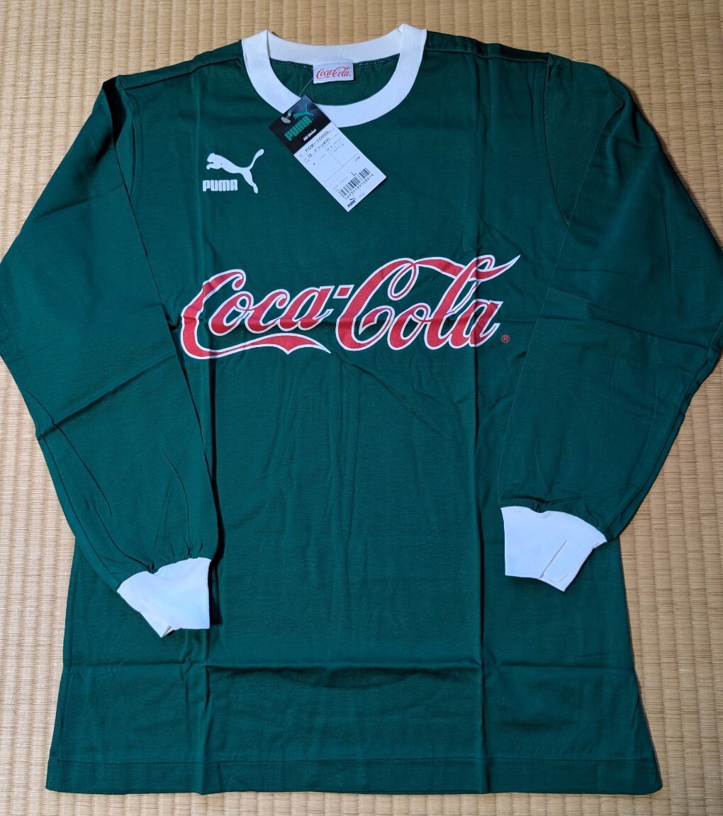 PUMA コカコーラ 長袖Tシャツ
