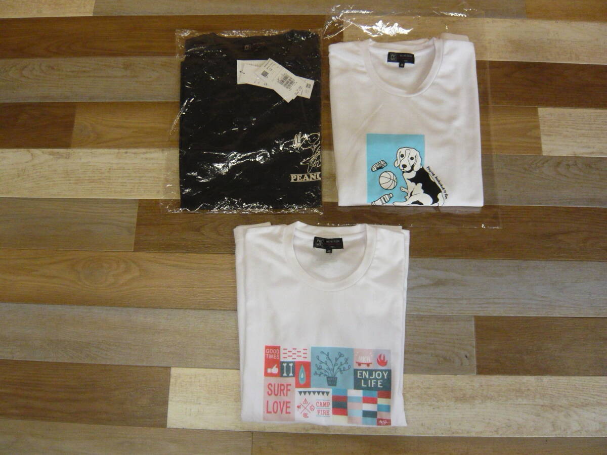 現状品 MICHEL KLEIN Tシャツ 未使用品１点含む計３点 46サイズ 激安1円スタート A