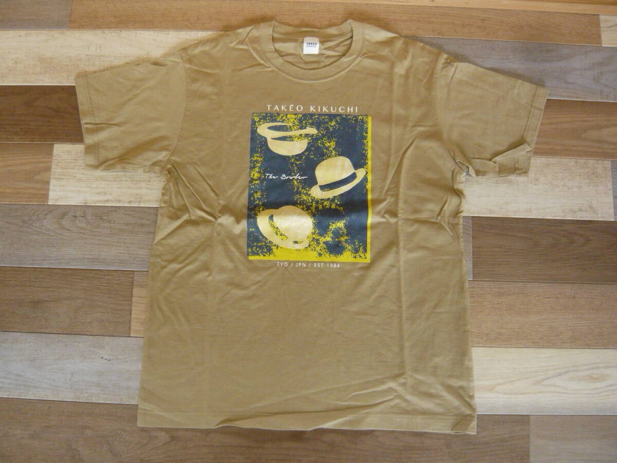 現状品 TAKEO KIKUCHI Tシャツ サイズ1 おおよそSサイズ 薄汚れ有 激安1円スタート A