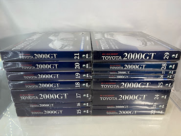 デアゴスティーニ 1/10 週間トヨタ2000GT 未開封 15~29号