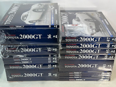 デアゴスティーニ 1/10 週間トヨタ2000GT 30~47号 未開封 開封品含