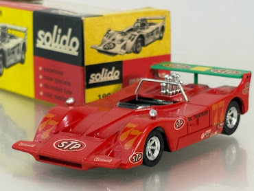 SOLIDO ソリッド フランス製 1/43 No.199 マーチ 707 カンナム #77 ダイキャストメタル 1970年代