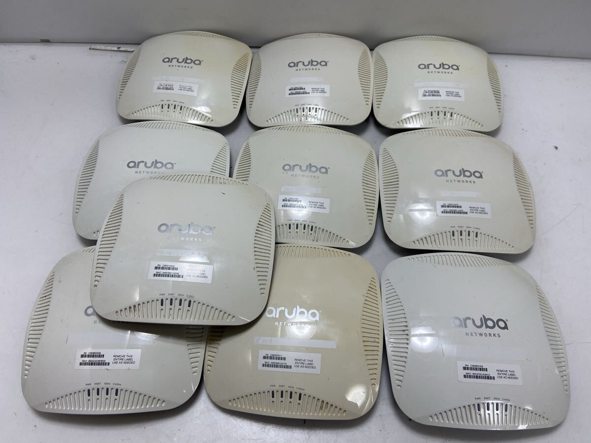 C3DP-60806G16 10台セット】ARUBA 200シリーズ アクセス・ポイント APIN0205 本体のみ