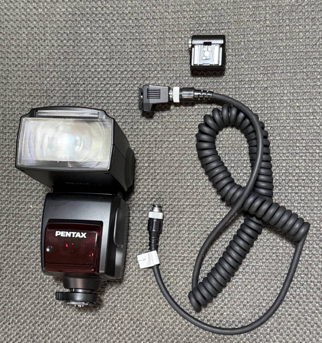 ペンタックス オートストロボ AF-540FGZ + アクセサリー　美品