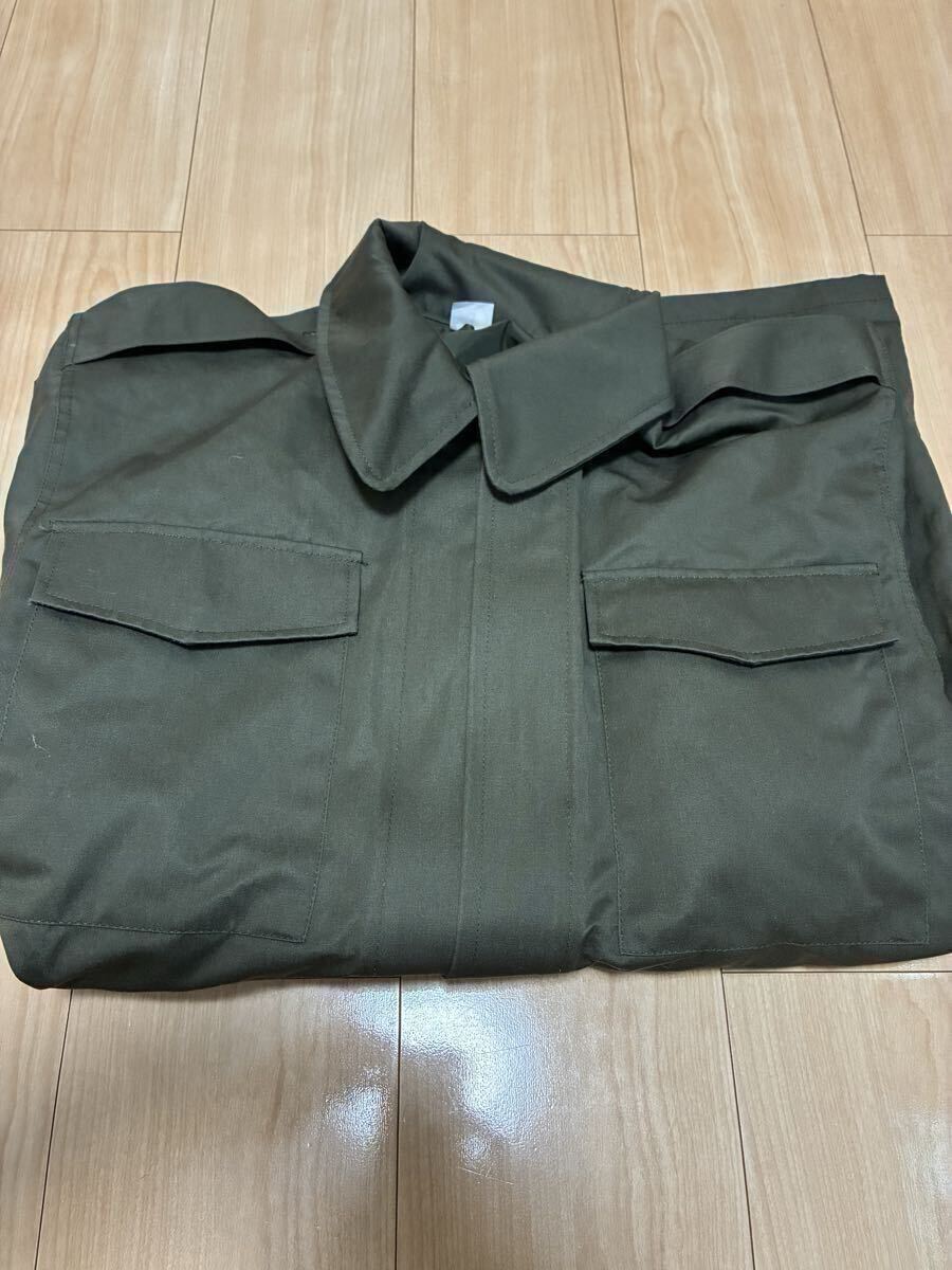 委託品 中古品 陸上自衛隊 ジャンパー OD色 作業外被 3号 おまけ作業帽付き 皇帝のいない八月 戦国自衛隊 昭和 ミリタリー