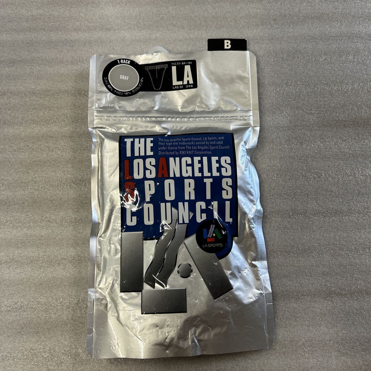 ◆スポーツ◆アンダーウェア◆Tバッグ◆グレイ◆LAサイズ◆未開封◆