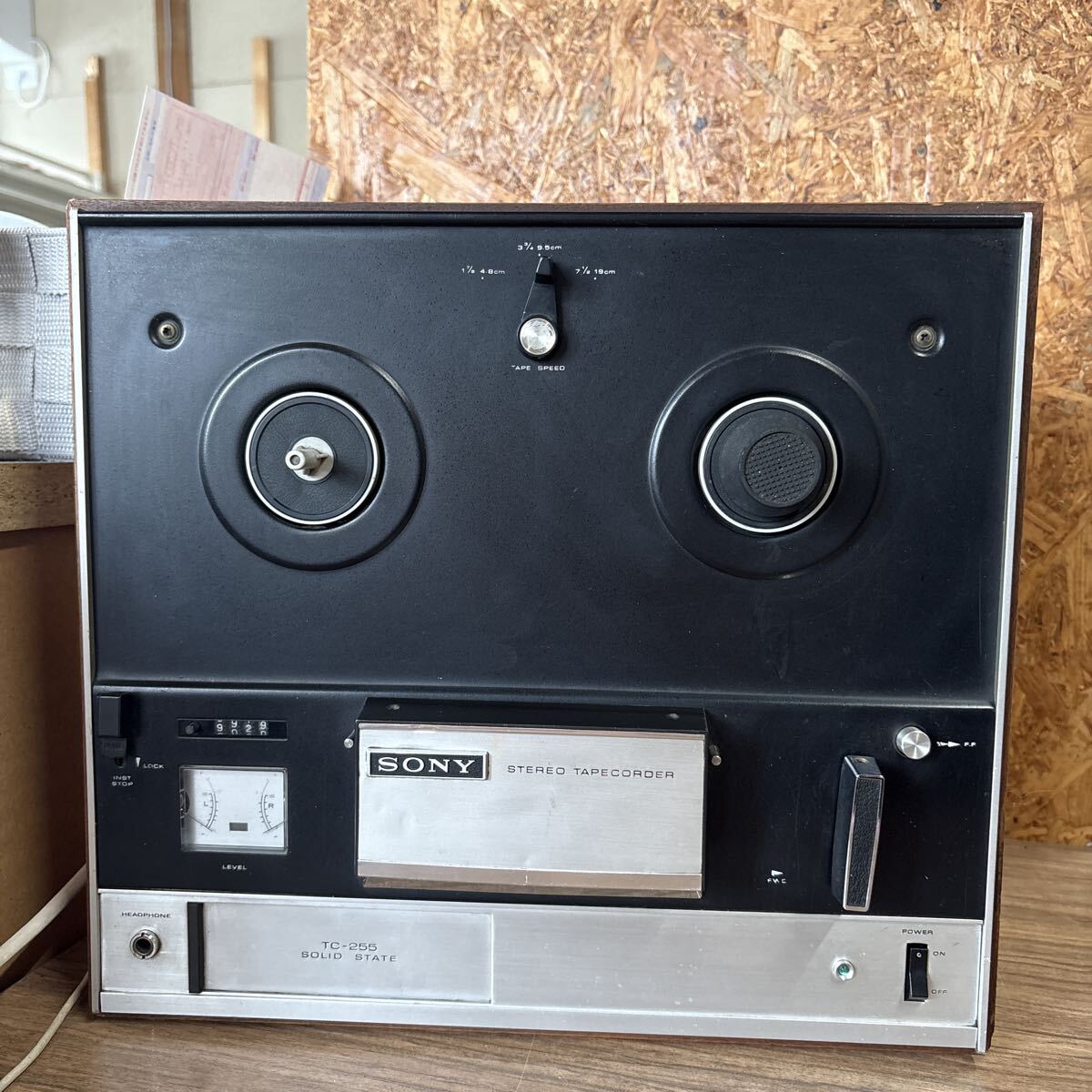 ◎SONY◎ソニー◎TC-255◎ステレオテープレコーダー ◎SOLID STATE◎オープンリール式◎オーディオ機器◎中古品◎引取可能◎札幌◎北海道◎