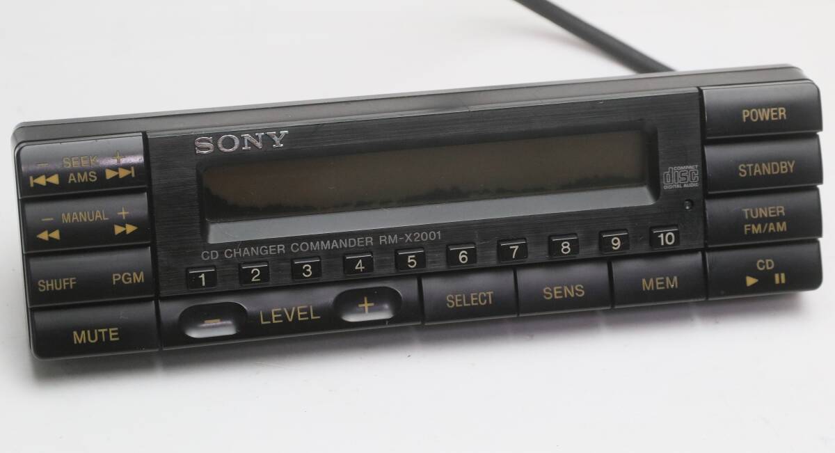 SONY RM-X2001 CDチェンジャー コマンダー CDX-A2001