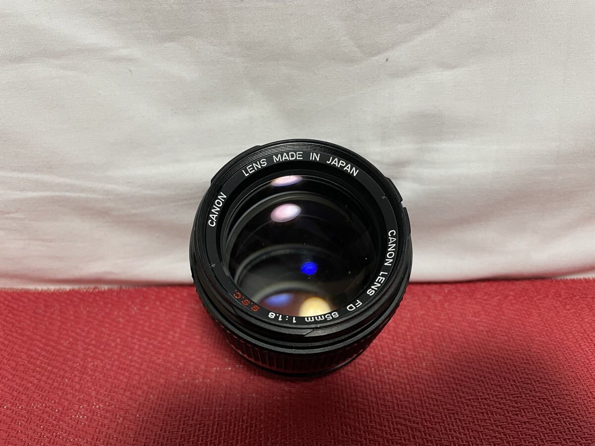 CANON FD 85mm f1.8 S.S.C manual focus lens キャノン　フィルムカメラ　 レンズ 単焦点　中古