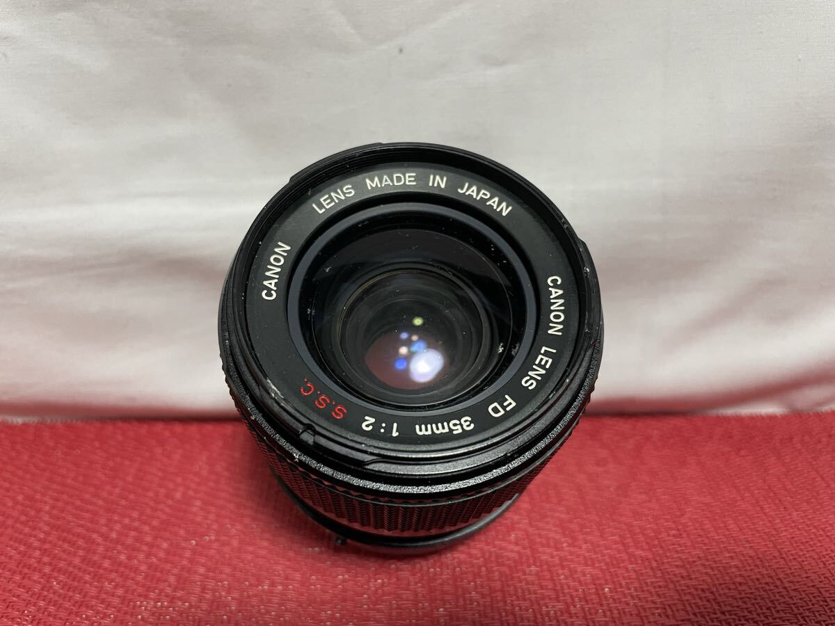 Canon LENS FD 35mm f2 S.S.C SLR film camera MF キャノン 一眼レフ　フィルムカメラ　レンズ　単焦点 マニュアルフォーカス