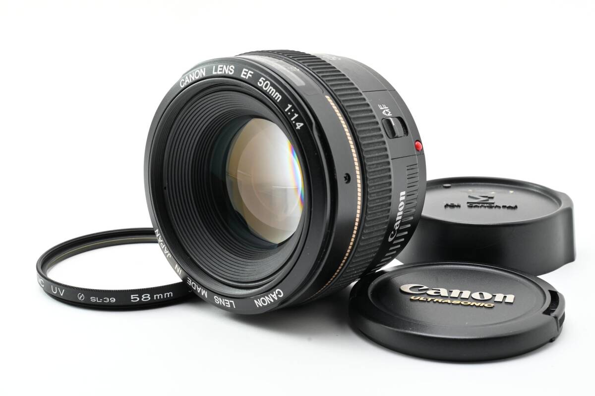 ★動作品★ Canon キヤノン EF 50mm F1.4 USM 