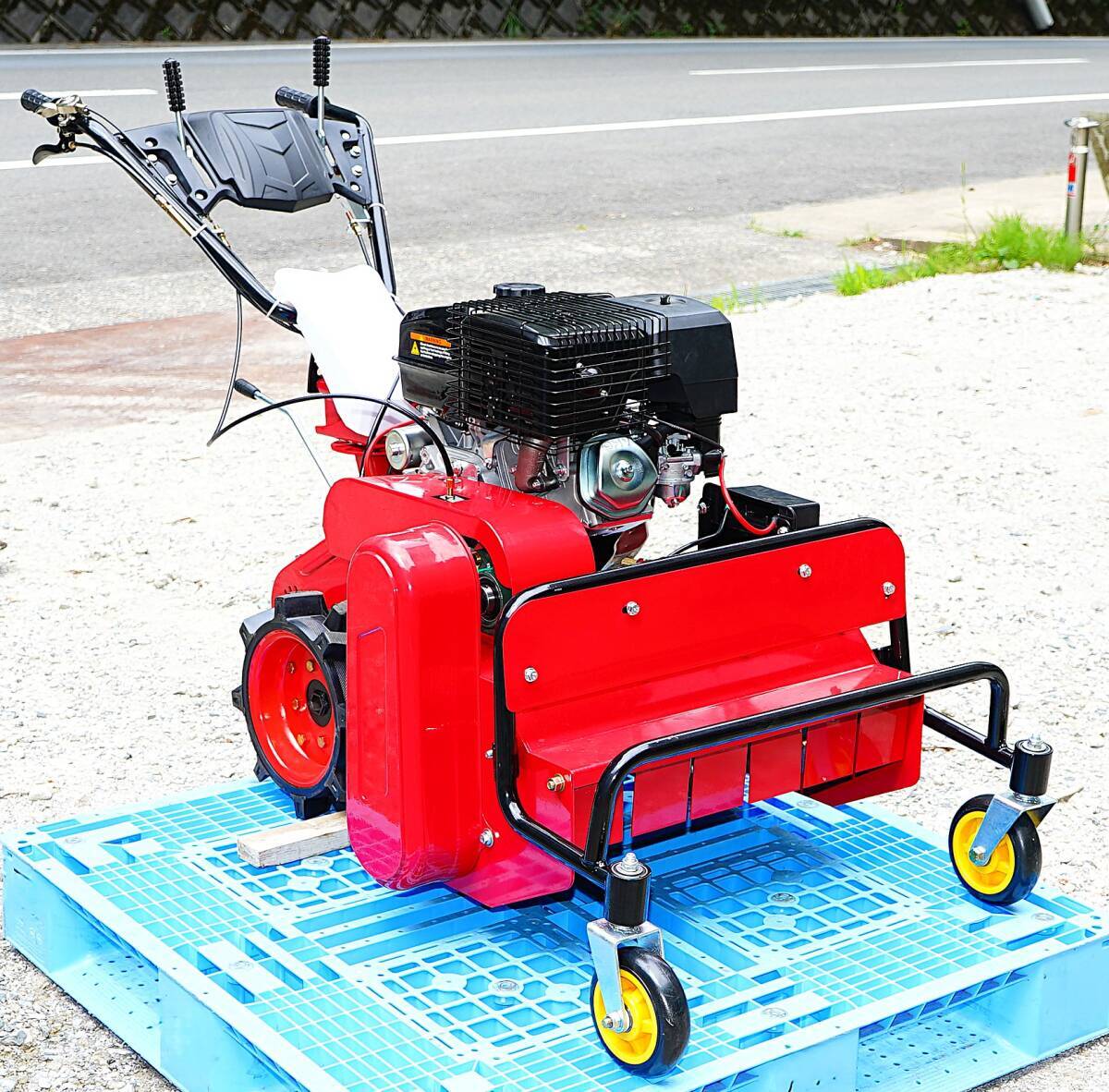 【即納可】自走式 ハンマーナイフ 草刈機！ハイパワー 420cc 15馬力 刈幅60cmタイプ セルスタート付！畑の除草に！モア mower 雑草