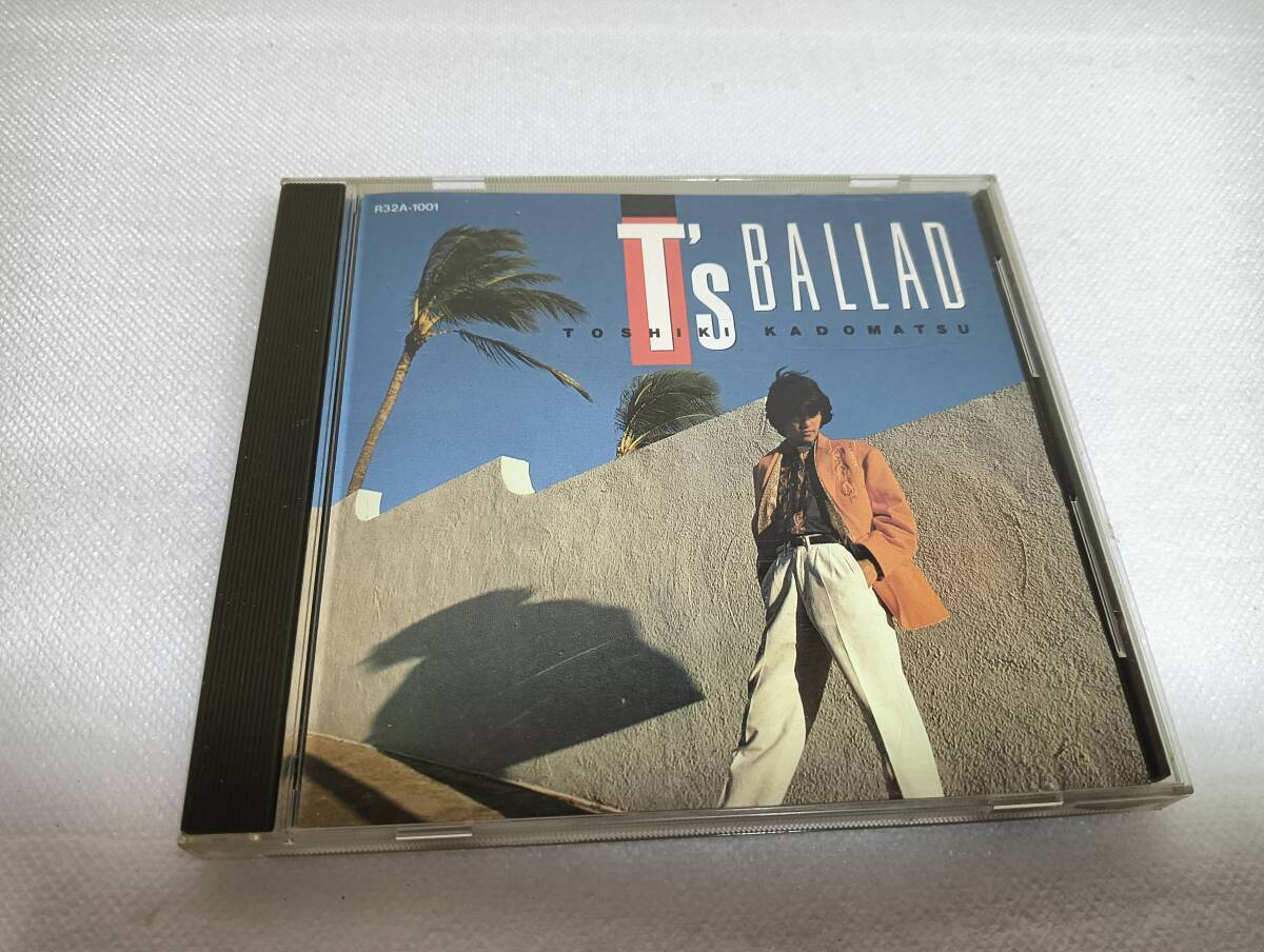 D1182　「CD」 角松敏生 T'S BALLAD CD T's バラード　　音声確認済　　R32A-1001