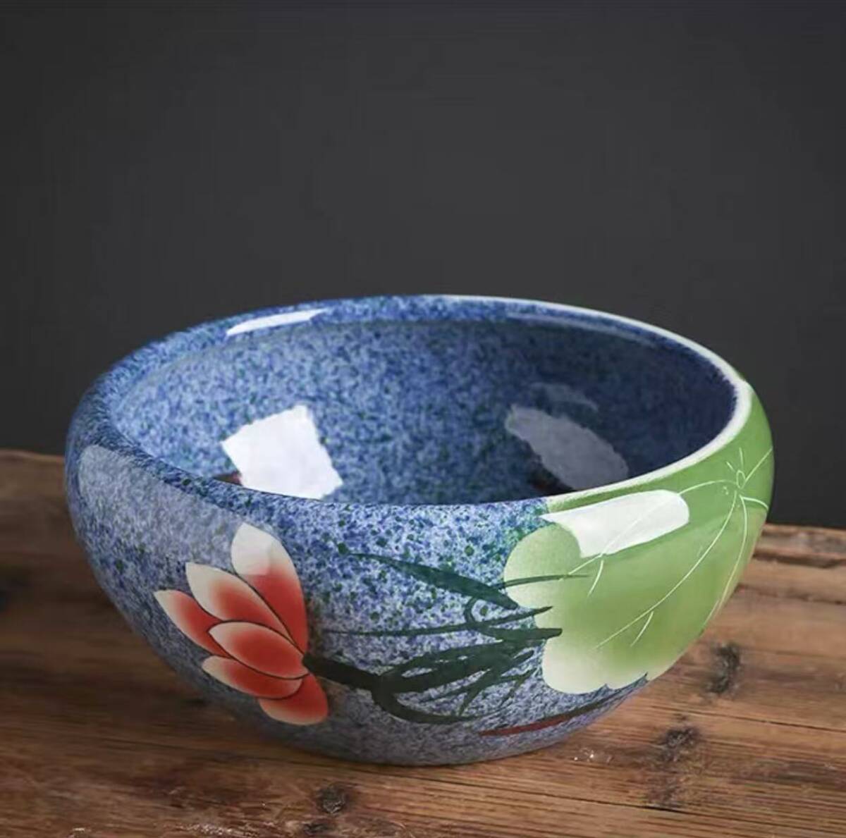 極美品★ 綺麗な陶器製手描きの逸品 