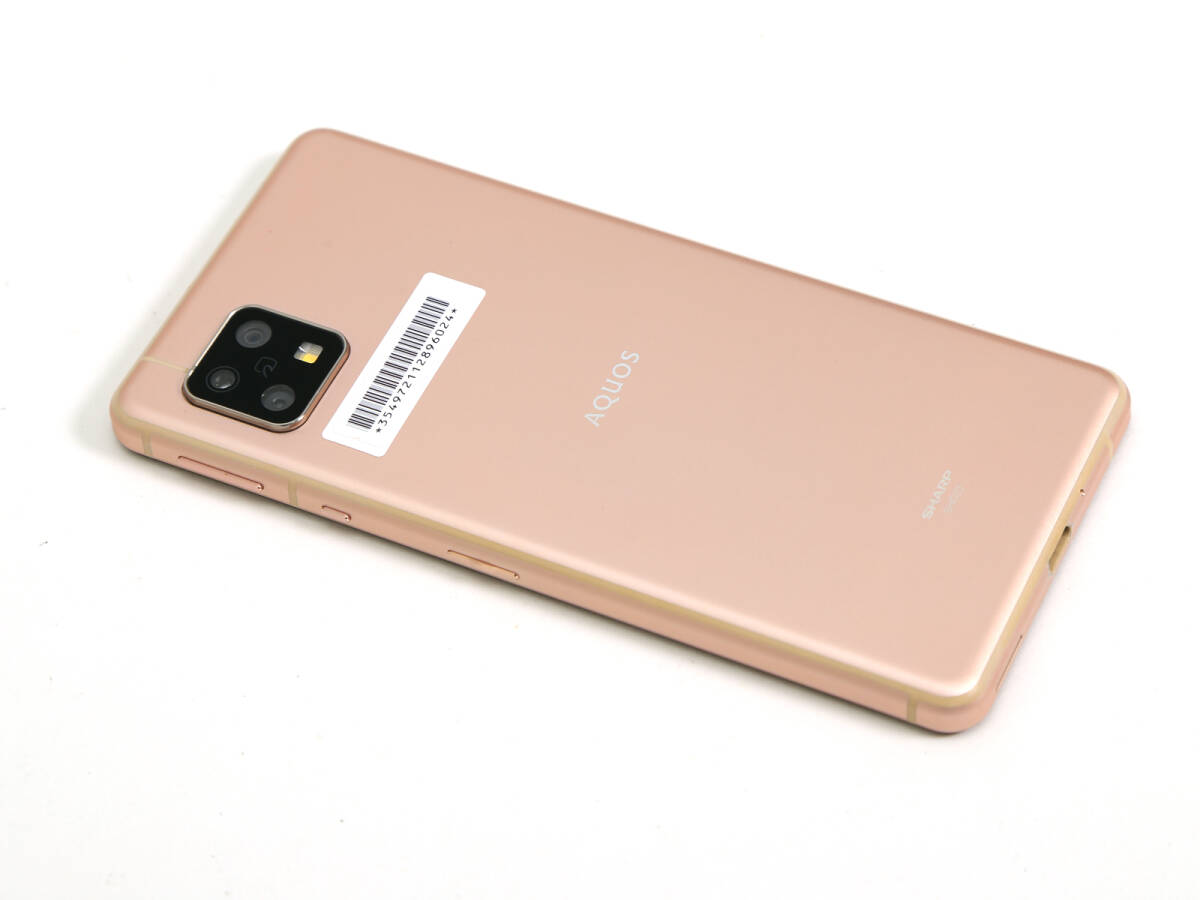 動作品 AQUOS SHARP sense 5G 64GB SHG03 キャリア：AU 初期化済み 判定○ スマートフォン