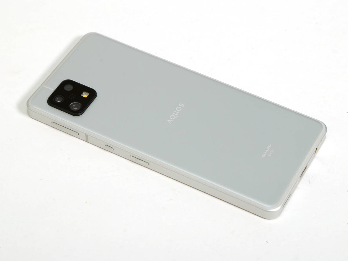 動作品 SHARP AQUOS sense6S 64GB SHG07 初期化済み 判定〇 スマートフォン