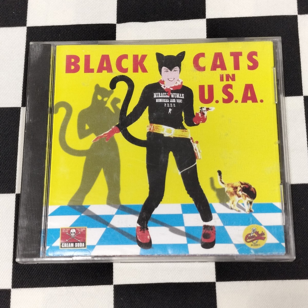 難有 ブラックキャッツ CD CREAM SODA BLACK CATS クリームソーダMAGICロカビリーROCKABILLYカルコーク ピンクドラゴンPINK DRAGON