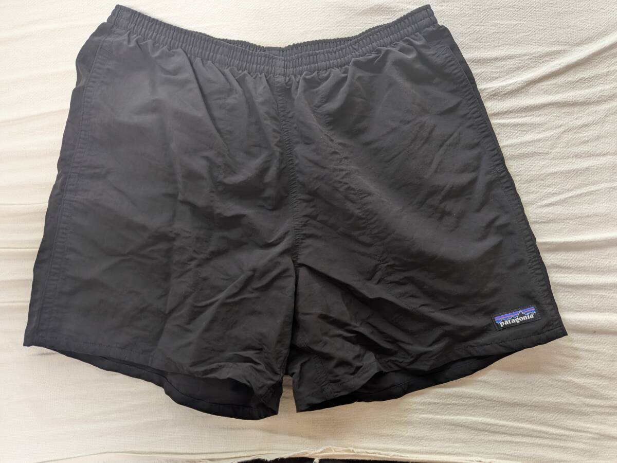 パタゴニア/patagonia 57022 Men's Baggies Shorts 5" メンズ・バギーズ・ショーツ5インチ/ブラックMサイズ