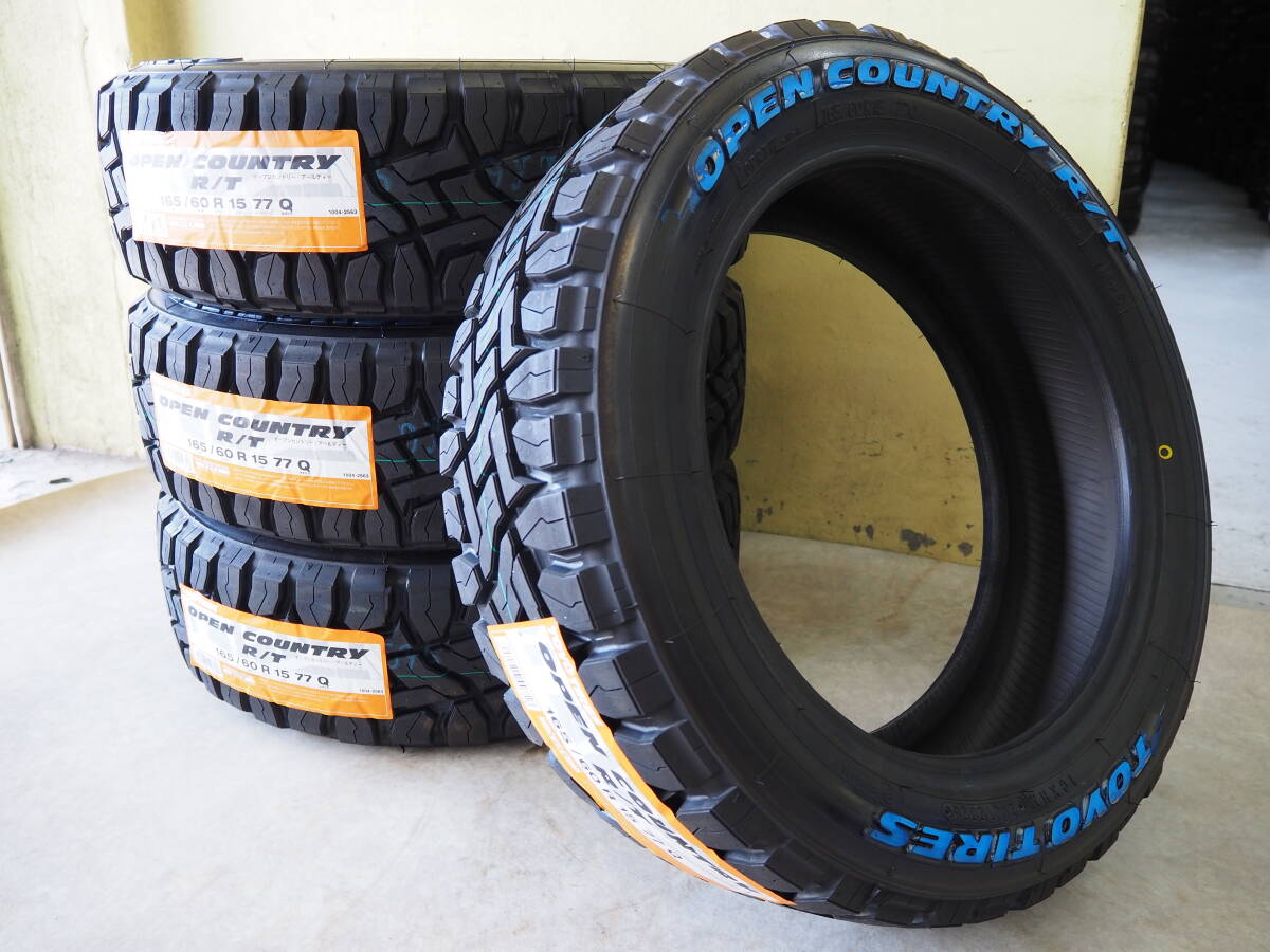 即納 在庫あり TOYO トーヨー オープンカントリー R/T 165/60R15 2026年製 ホワイトレター 4本 ハスラー デリカミニ デリカD2 