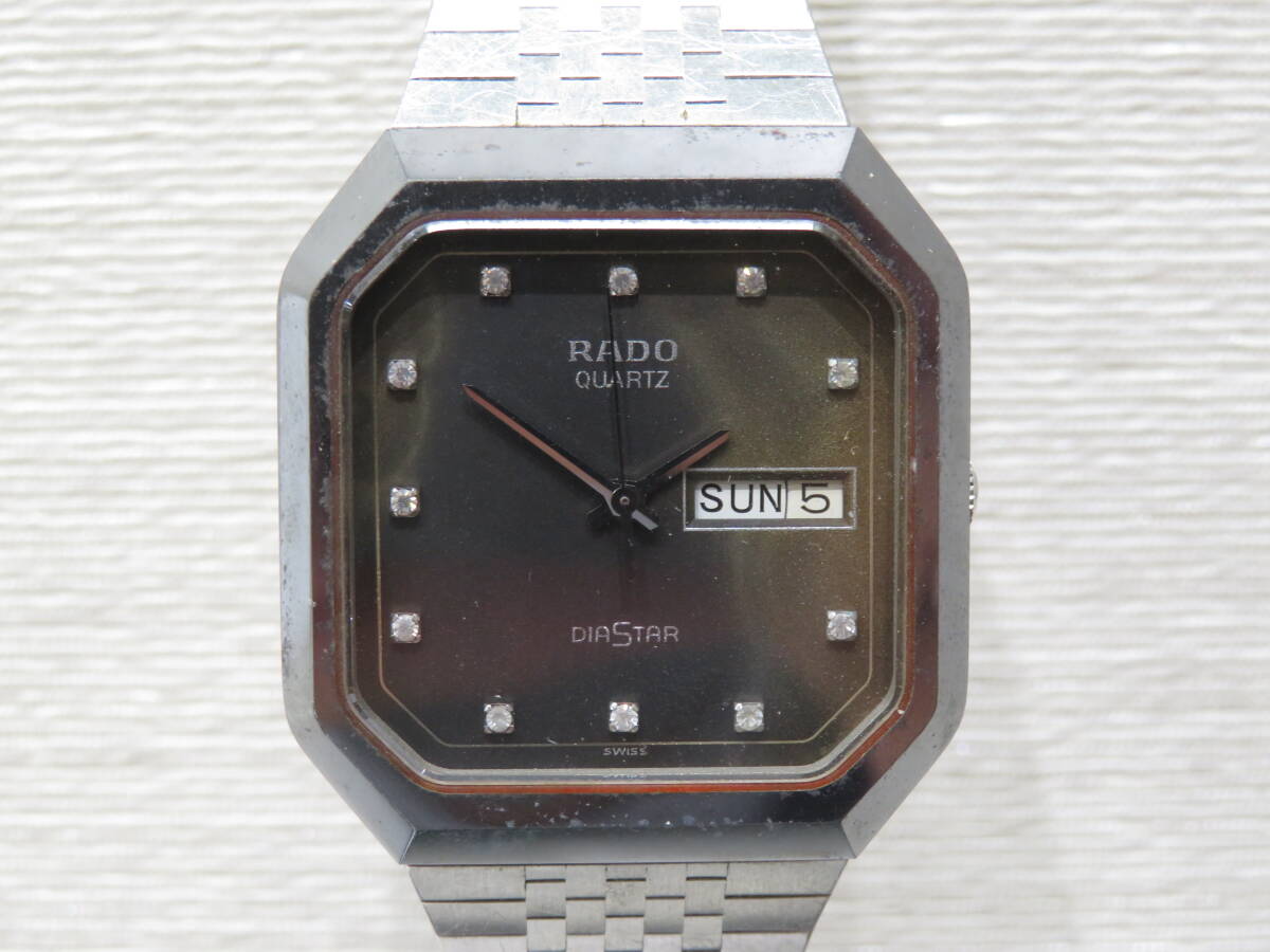 現状販売 RADO ラドー ダイアスター 腕時計 メンズ 電池式 ビンテージ レトロ アンティーク DIASTAR 人気 定番