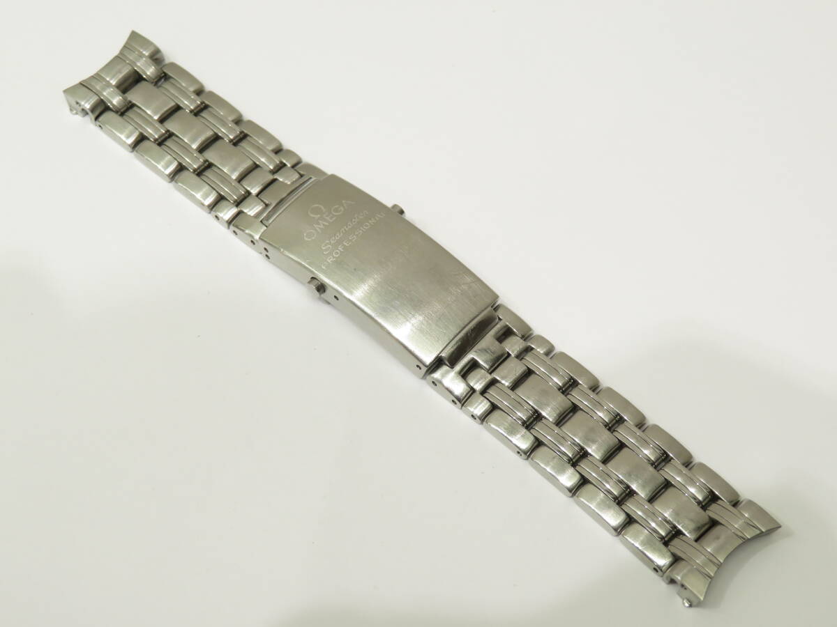 OMEGA オメガ シーマスタープロフェッショナル用 純正メタルベルト 幅18mm 腕時計パーツ 部品