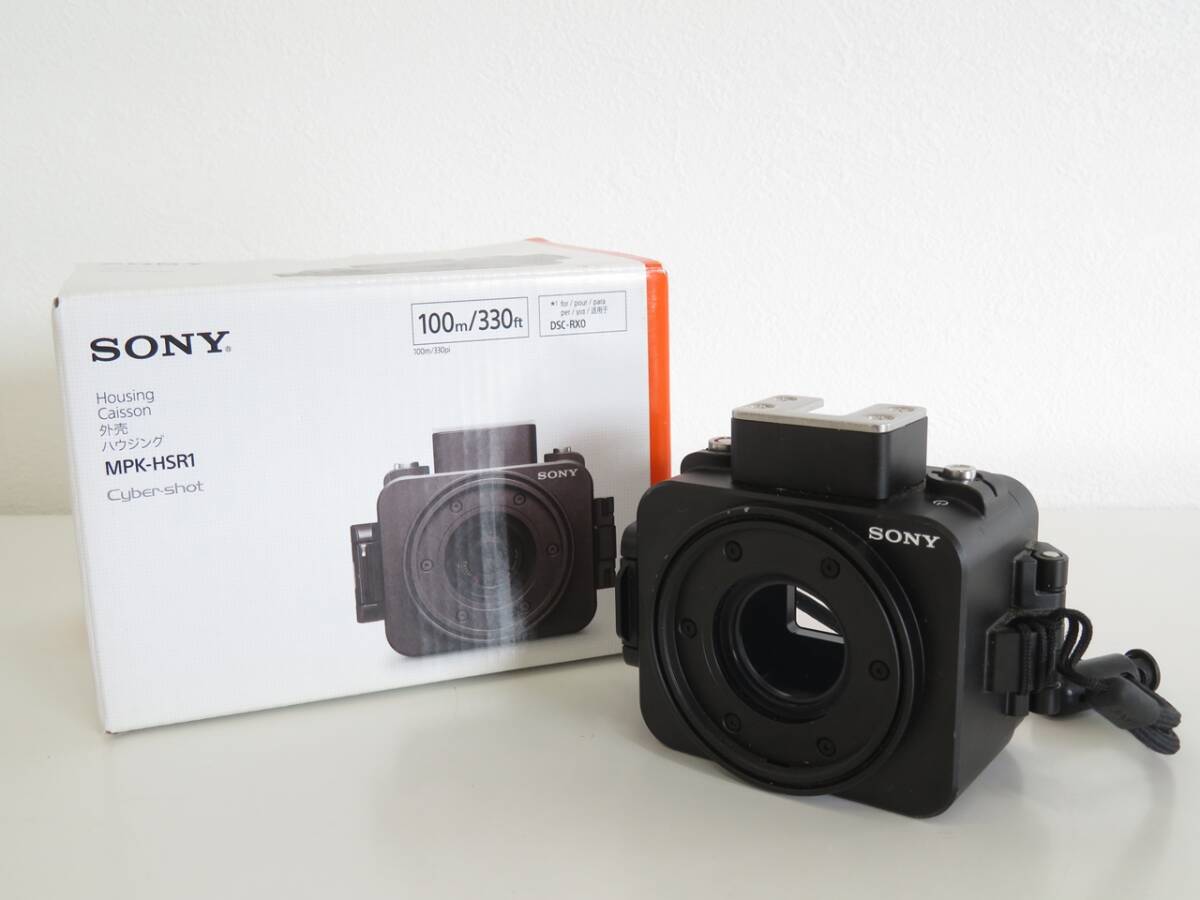 ￥1000～ SONY ソニー MPK-HSR1 ハウジング 防水プロテクター DSC-RX0用 箱あり 現状販売品
