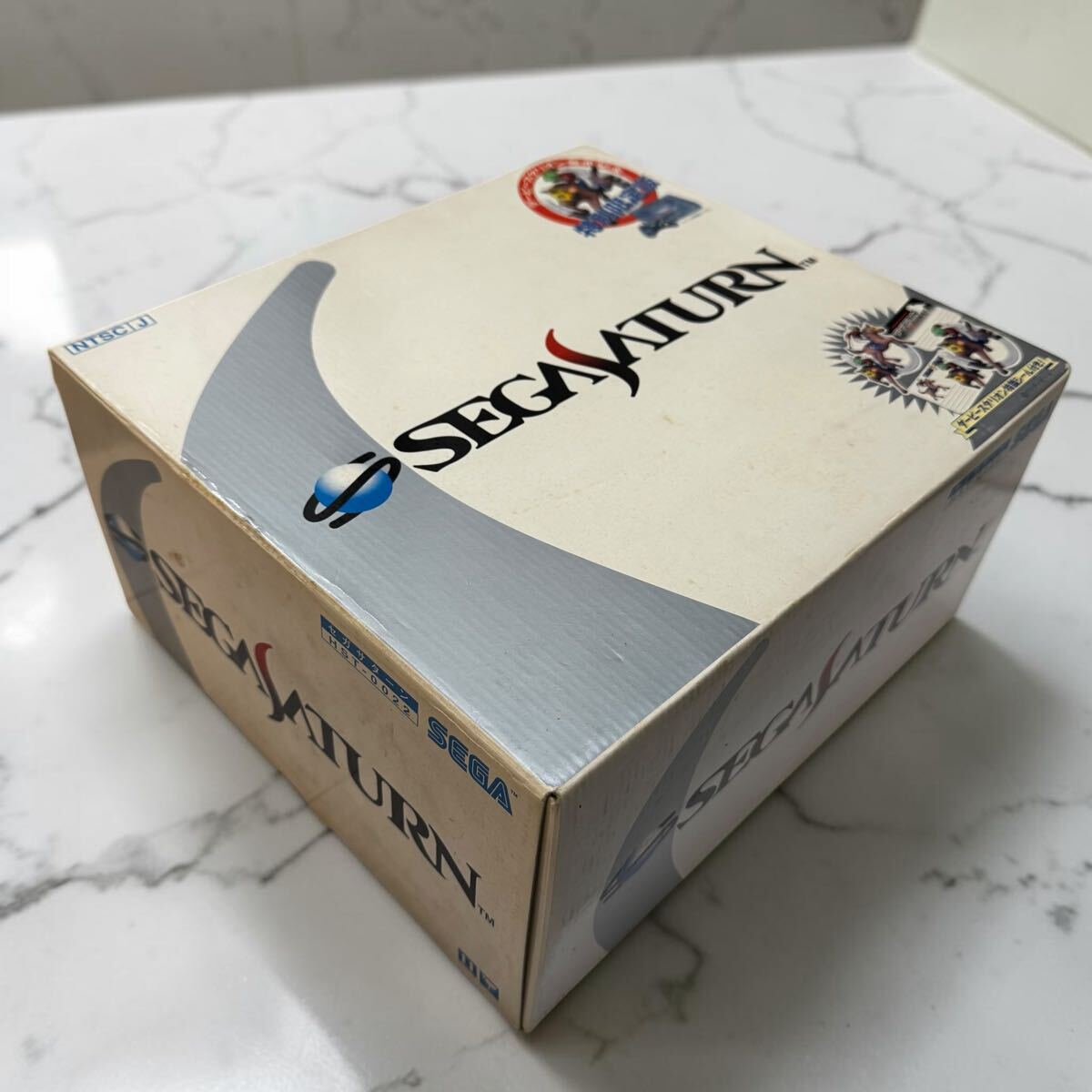 1円スタート☆未使用保管品 SEGA セガサターン HST-0022 本体 箱付き コントローラー付 動作未確認☆