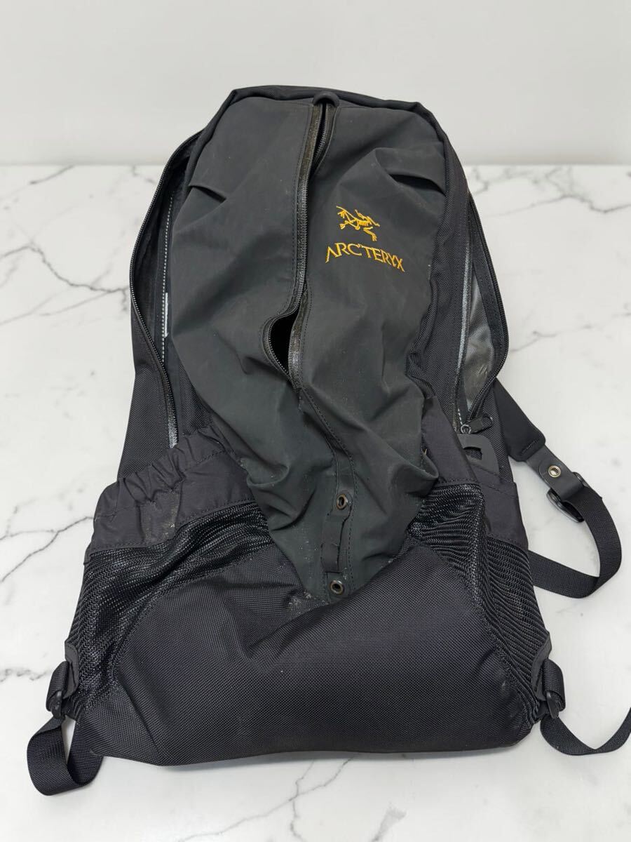 ☆ARC'TERYX アークテリクス リュック バックパック ブラック ジャンク品 修理ベース☆