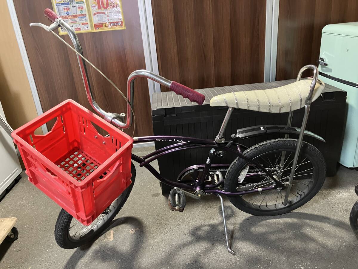 I2608-0980　自転車　Schwinn Stingray　シュウィンスティングレイ　現状品　らくらく家財便Eランクサイズ