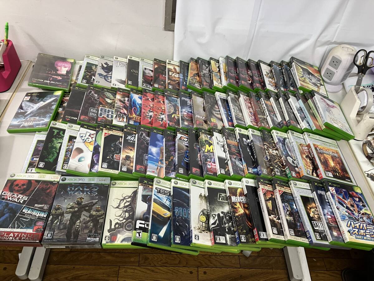 I2608-1109　Xbox　ソフト まとめ　Xbox360　タイトル　ゲームソフト　大量 セット　中古品　ヤ120