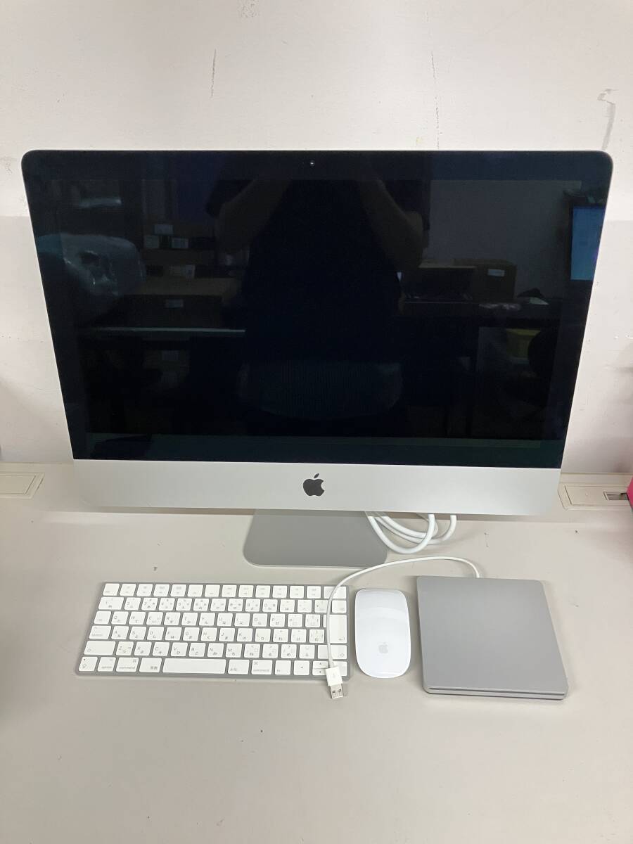 W2608-0966　パソコン　iMac　A1418　本体　キーボード　マウス　部品取り　ジャンク品扱い　らくらく家財便Sランクサイズ