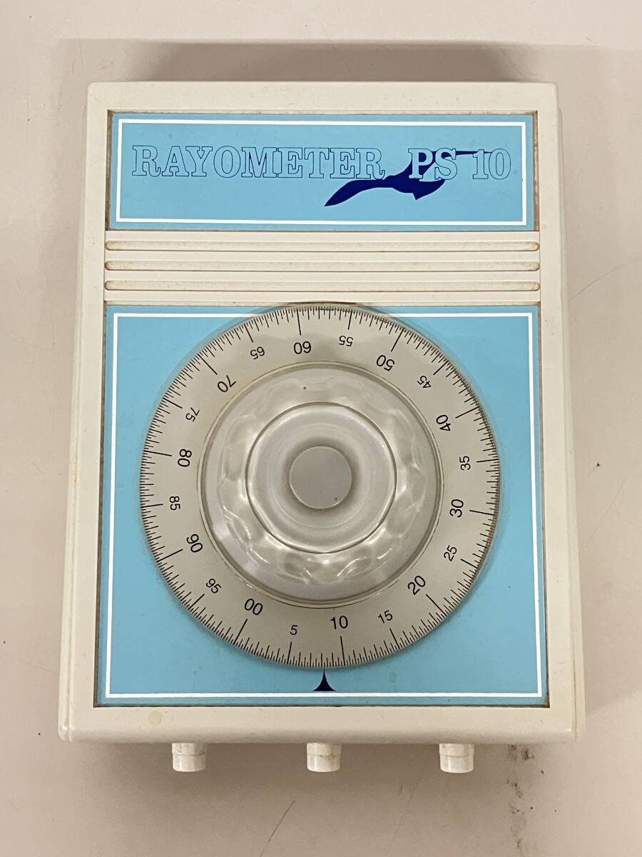 I2608-0979　波動測定器　レヨメーター PS10　RAYONEX　レヨネックス　中古品　ヤ80
